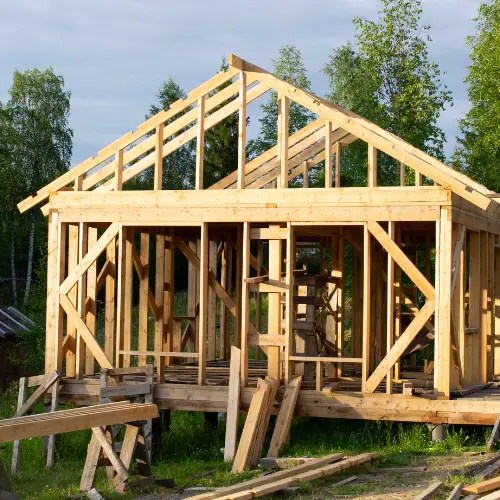 charpente-ossature-bois-maison Charpente et ossature bois d'une maison