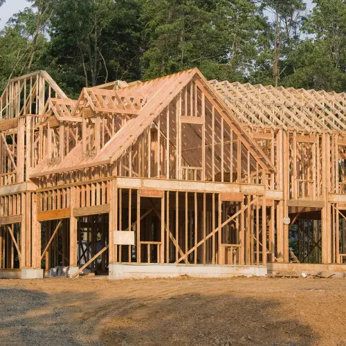 Ossature bois pour maison, Menuiserie Cusin à Neydens